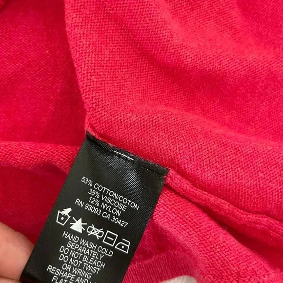 Nic+Zoe turtleneck knit pomegranate sweater - Picture 8 of 9